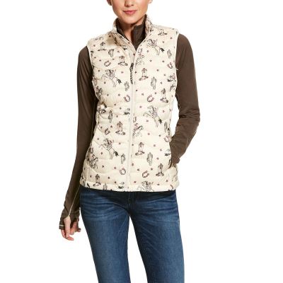 Ariat Ideal 3.0 - Winter Vest Beige Dames - 35175-144